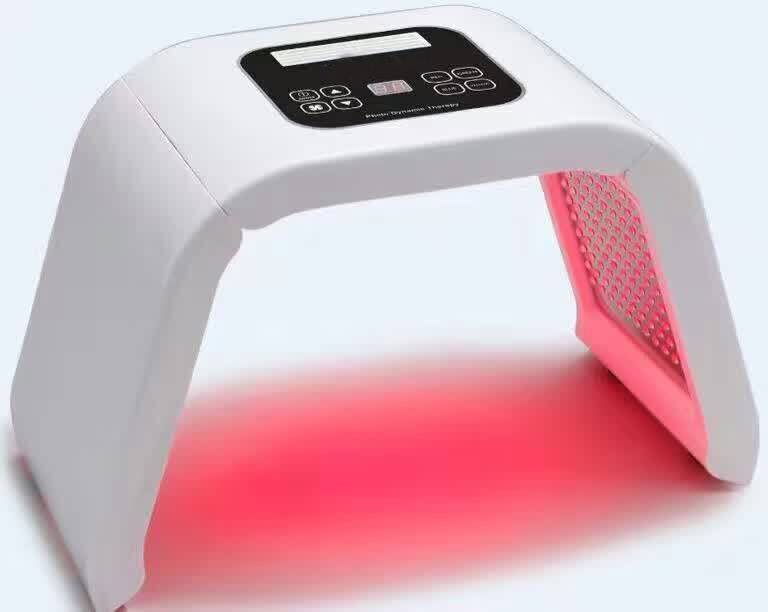 LLLT Omega pdt device  Facial Therapy Red Blue Green Yellow Light Therapy Machine